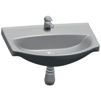 Умивальник WASHBASIN SAVINI (2018) 65 (1 сорт) CERSANIT-С Україна
