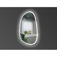 5416090 Style Асиметричне дзеркало 900х600 з LED підсвіткою та тачсенсором (1 сорт) Devit фото 1