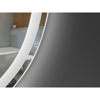 5416090 Style Асиметричне дзеркало 900х600 з LED підсвіткою та тачсенсором (1 сорт) Devit фото 3