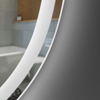 5416090 Style Асиметричне дзеркало 900х600 з LED підсвіткою та тачсенсором (1 сорт) Devit фото 4
