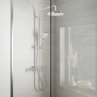 26276000 Vernis Blend Душова система Showerpipe200 1jet з термостатом (верхній душ, ручний душ, терм HANSGROHE фото 1