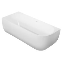 V057BL00SX CORA  Ванна пристінна із вбудованною панеллю, з д\к 170 x 75 x 52h, ліва,  білий глянець  TREESSE