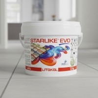 Клей-зат STARLIKE EVO  115/2.5кг Сірий шовк (1 сорт) Litokol фото 2