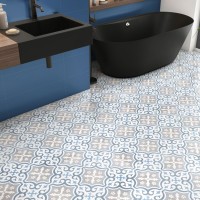 G CANTERBURY BLUE MAT  PRI. (1 сорт) CERAMICA DESEO фото 1