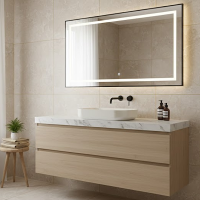 MWLVP2  POOL 2 раковина на стільницю без перелива 62х42, в кольорі panna (білий матовий) (1 сорт) SDR