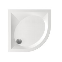 DPARTRO90R550W/00 ART RO 90 R550 Піддон душовий 1/4 круга 90х90 см з литого (штучного) каменю з ніжк PAA