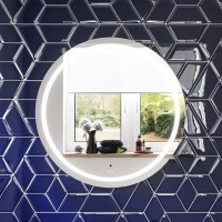 M85AMOX0801WG38 дзеркало 80 см з контурним LED-підсвічуванням ІЧ- сенсором, кругле (1 сорт) AM.PM фото 2