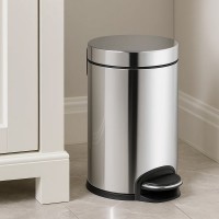 41775000 Відро для сміття, хром (1 сорт) HANSGROHE фото 3