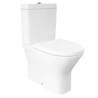 RST17AWHA RESORT Унітаз підлоговий безобідковий без бачка, білий (1 сорт) RAK Ceramics фото 2