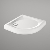 DPARTRO90R550W/00 ART RO 90 R550 Піддон душовий 1/4 круга 90х90 см з литого (штучного) каменю з ніжк PAA фото 3