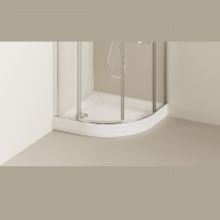 DPARTRO90R550W/00 ART RO 90 R550 Піддон душовий 1/4 круга 90х90 см з литого (штучного) каменю з ніжк PAA фото 4