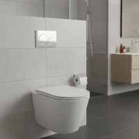 RST23500A FEELING Унітаз підвісний, Rimless, Matt White (1 сорт) RAK Ceramics фото 2