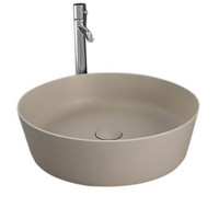 FEECT4200514A FEELING Раковина на стільницю, кругла, Matt Cappuccino, d 42см (1 сорт) RAK Ceramics фото 2