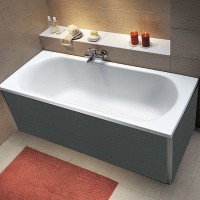 XWP137000N OPAL PLUS Ванна акрилова прямокутна 170х70 см, біла, без ніжок (1 сорт) KOLO фото 4