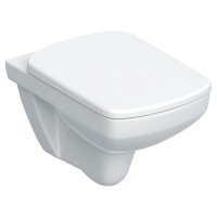 501.961.00.1 Selnova Square Комплект підвісного унітазу воронкоподібний, 53см, прямокутний, Rimfree, Geberit промо фото 4