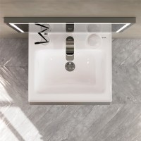 MTA-FHX0552WG-WCC0552WG  X-Joy S, База з раковиною, підвісна, 55 см, 2 ящика, біла, глянець (1 сорт) AM.PM фото 4