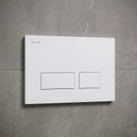 I047001 Клавіша для інсталяції пневматична, пластик, білий (1 сорт) AM.PM фото 2