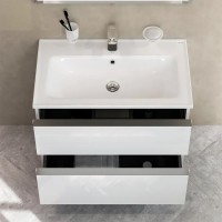 MTA-FHX0802WG-WCC0802WG X-Joy S, База з раковиною, підвісна, 80 см, 2 ящика, біла, глянець (1 сорт) AM.PM фото 6