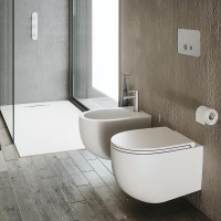 K1, WCSBLV+CWBC  Bull Унітаз підвісний безобідковий з Silent Vertigo змивом з кришкою soft-close, бі SDR фото 2