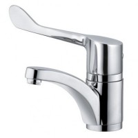 341130524 MEDI CARE Змішувач для раковини ліктьовий, хром (1 сорт) Kludi