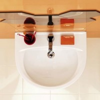 K08-263 PRESIDENT Раковина 45 ONE HOLE з отвором для змішувача (плівка) (1 сорт) MITO фото 4