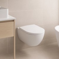 502.939.00.1 Modo Комплект підвісного унітазу, закруглена форма, без обідка, прих.кріплення, з кришк Geberit промо фото 4