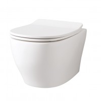 TEA005 01 TEN кришка для унітазу soft-close, біла глянцева (1 сорт) ArtCeram фото 1