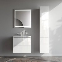 MGA-FHX06022WG-WCC0602WG GEM, База з раковиною, підвісна, 60 см, 2 ящика push-to-open, біла (1 сорт) AM.PM фото 6