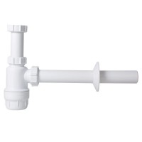 STY-533-2 сифон для раковини, без водозливу, із патрубком відедення 32 мм (1 сорт) Styron