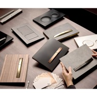 115.788.JX.2 Sigma50 Клавіша з подвійним змивом, колір хром, декоративне оздоблення чорний горіх (1  Geberit фото 5