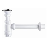 STY-533 сифон для раковини 5/4”, із водозливом, патрубок відведення 32 мм (1 сорт) Styron фото 1