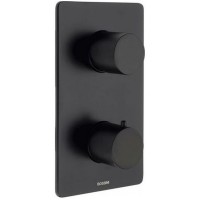 Z00002000073005 TEO LINE Зовнішня частина термостатичного змішувача, mat black (1 сорт) Bossini