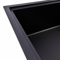 7950 GALANS  Кухонна мийка гранітна 790*500*200, чорна матова (1 сорт) Valeso фото 3