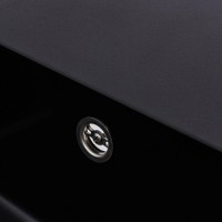 7950 GALANS  Кухонна мийка гранітна 790*500*200, чорна матова (1 сорт) Valeso фото 5