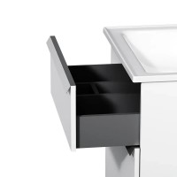 MTA-FSX0652WG-WCC0652WG X-Joy S, База з раковиною, на підлогу, 65 см, 2 ящика, біла, глянець (1 сорт AM.PM фото 4