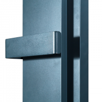 1267 Рушникосушка DEWEIT-Whole Wall 1250*290 з функцією обігріву, антрацит мат (1 сорт) Deweit фото 5