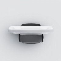 A9034222 Gem, Cкляна  мильниця з  настінним тримачем, чоний мат (1 сорт) AM.PM фото 3