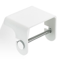 0974554 STONE TPH4 Тримач для д/паперу, білий матовий/хром (1 сорт) DECOR WALTHER фото 3