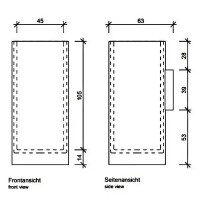 0522616 MK WMG Склянка підвісна, рожеве золото (1 сорт) DECOR WALTHER фото 1