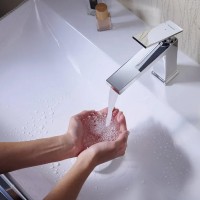 73014000 HG Tecturis E Змішувач для раковини 110 CoolStart EcoSmart+ з д/к, хром (1 сорт) HANSGROHE фото 2