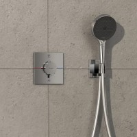 15572000 HG ShowerSelect Comfort E Зовнішня частина термостата на 2 споживачі, хром (1 сорт) HANSGROHE фото 2