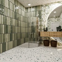 SE0140 ART 3.0 Душова кабіна, п'ятикутна, розпашна, 900*900, без піддона, скло прозоре, хром (1 сорт Devit фото 4