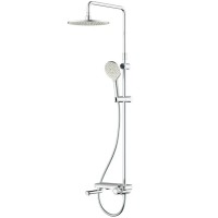 F0780700 Like Душова система з верхнім душем 220мм, хром (1 сорт) AM.PM фото 7