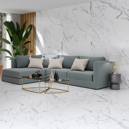 ATLANTIS WHITE SATIN RECT** (1 сорт) CERSANIT entry