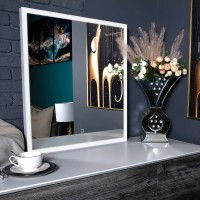 27310 Luce Дзеркало 80*70 см з підсвіткою (сенсор), колір білий (1 сорт) Аква Родос фото 5