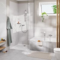 1018130000 Cubeo Одноважільний змішувач для ванни, хром (1 сорт) Grohe фото 5