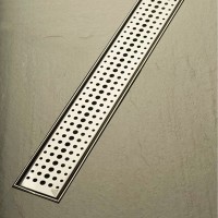 CH 750 BN 1 Душовий канал 750мм з матовою решіткою Бейзік з кромкою з нержавіючої сталі (1 сорт) MCH фото 2