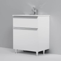 MTA-FSX0652WG-WCC0652WG X-Joy S, База з раковиною, на підлогу, 65 см, 2 ящика, біла, глянець (1 сорт AM.PM фото 3