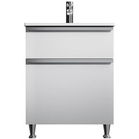 MTA-FSX0652WG-WCC0652WG X-Joy S, База з раковиною, на підлогу, 65 см, 2 ящика, біла, глянець (1 сорт AM.PM