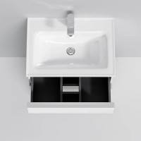 MTA-FSX0652WG-WCC0652WG X-Joy S, База з раковиною, на підлогу, 65 см, 2 ящика, біла, глянець (1 сорт AM.PM фото 1